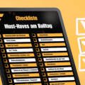 Must-Haves für den Balltag – Die Checkliste